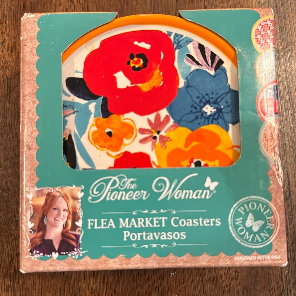 Pioneer Woman Coasters *NIB* Set of 4